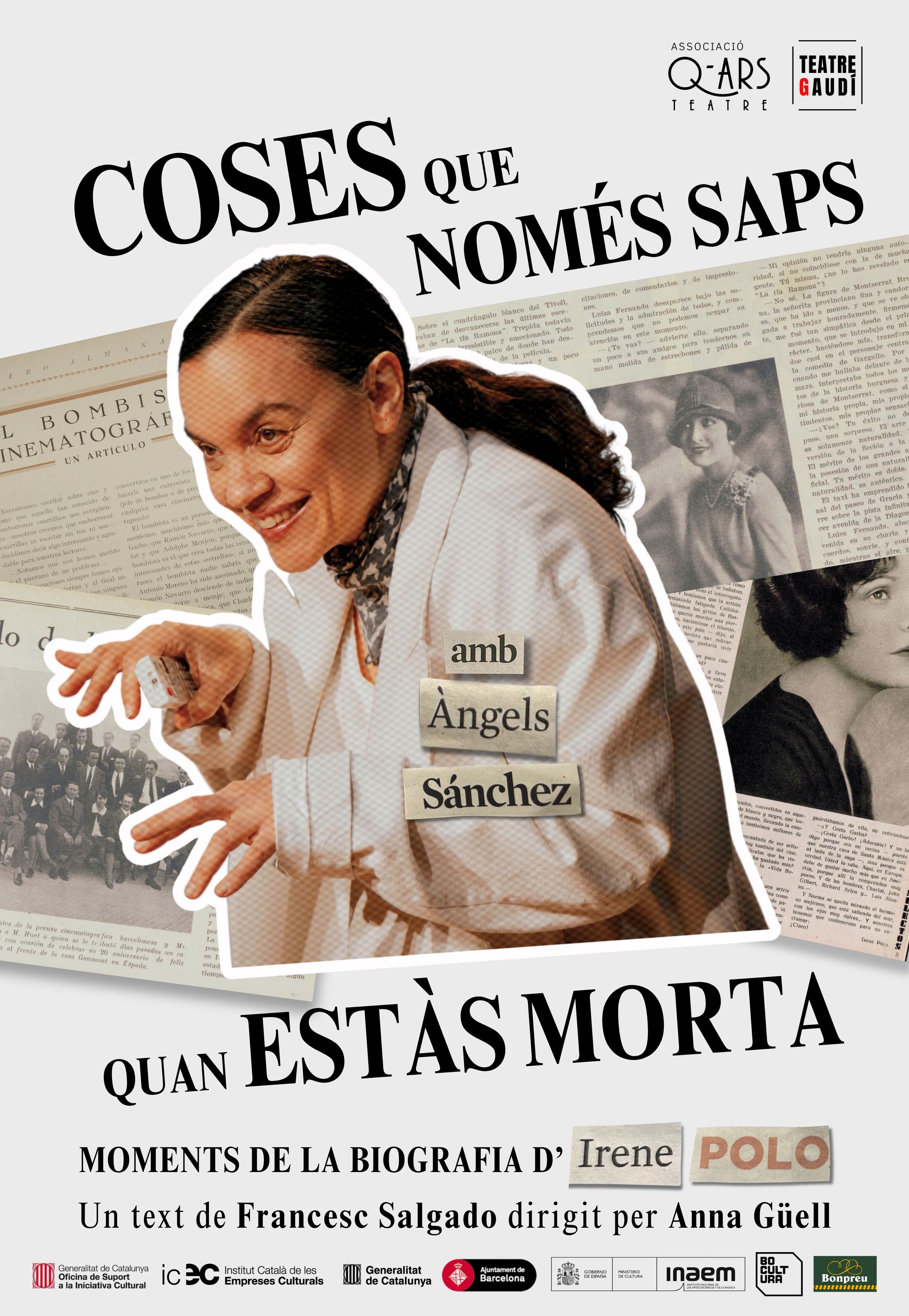 COSES QUE NOMÉS SAPS QUAN ESTÀS MORTA