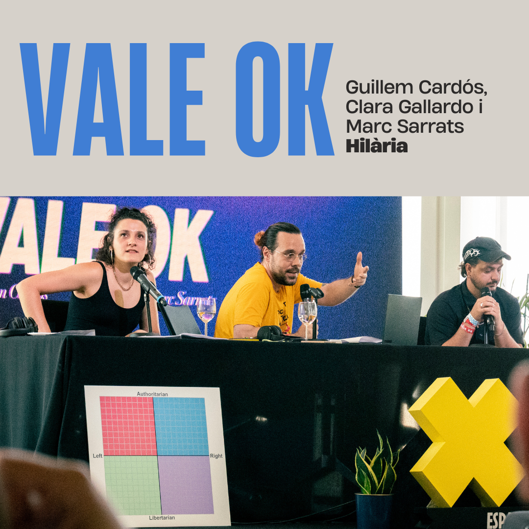MARC SARRATS, CLARA GALLARDO I GUILLEM CARDÓS: VALE OK