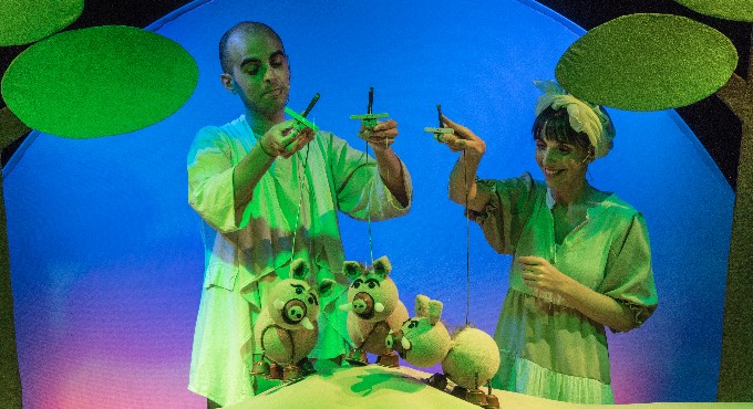 JaGiLé, el porquet verd blau